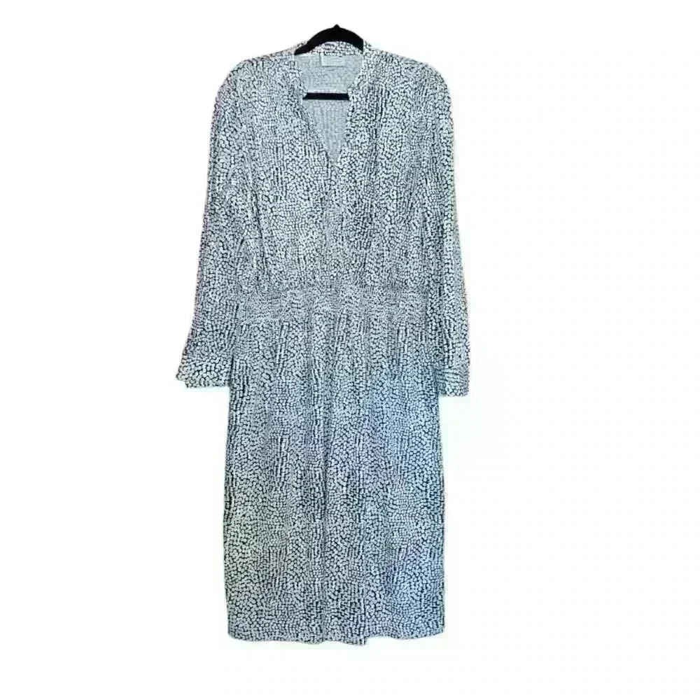 Cottagecore Modest‎ Vintage 70's Serbin By Marianne Sz L Made in USA Maxi Dress
